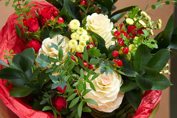 nice bouquet of flowers