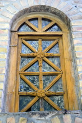 Old and weathered window