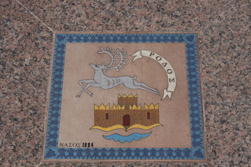 Rhodes city - coat of arms