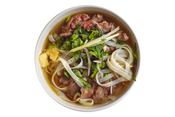Vietnamese soup fo bo
