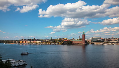 Panorama of Stockholm,Sweden