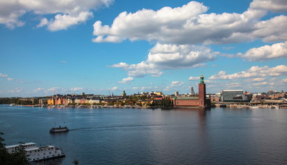 Obraz premium Panorama of Stockholm,Sweden