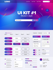 UI Kit for website