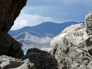 landscape with a Genoese fortress