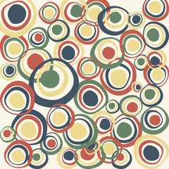 Seamless chaotic patterns wrong circle's form, background, backdrop