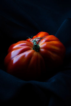 Tomato in a cloth.