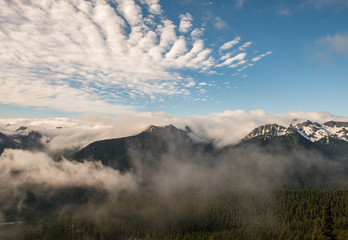 Cascade Mountain Peaks