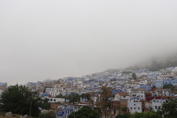 Chefchaouen,morocco,Panoramic view