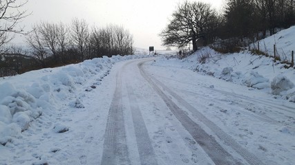 icy road