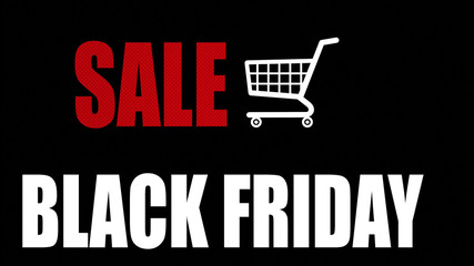 Sale Black Friday Text