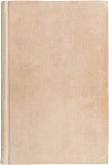 Blank Old Book cover, Isolated
