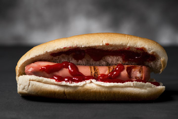 scary finger-shaped hotdog