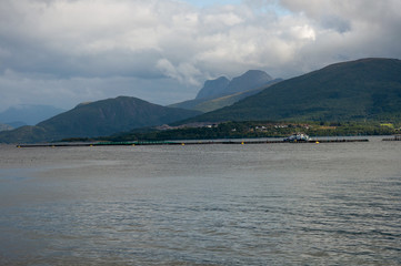auf dem Weg nach Molde, Norwegen