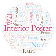 Interior Poster word cloud.