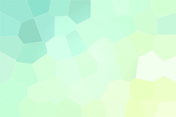 Obraz na płótnie Canvas Useful abstract illustration of pink, green, yellow and lapis lazuli light Big hexagon. Handsome background for your work.