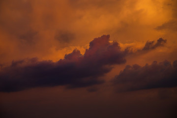 Sunset clouds