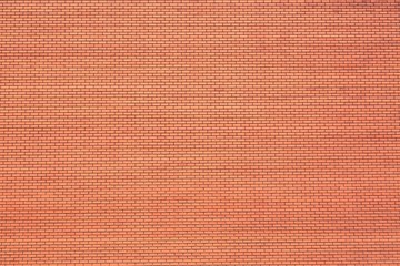empty old red brick wall texture background vintage interior design.	