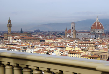 Vedute di Firenze da piazzale Michelangelo