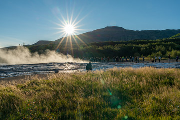 Obraz premium Icelandic landscapes in summer