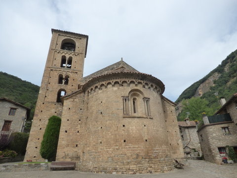 Beget. Pueblo de Girona. Cataluña, España