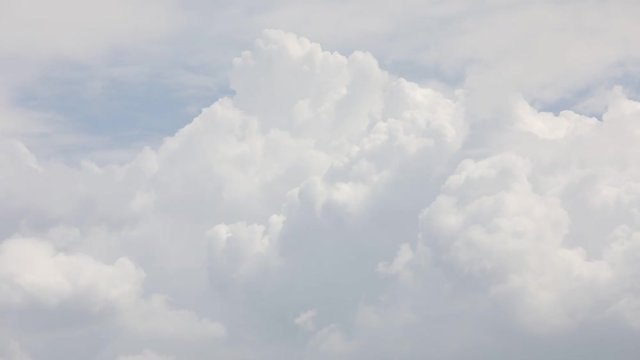 time lapse of a cloudscape during day