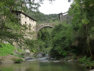 Fototapeta na wymiar Beget. Villa historica de Girona, Catalunya - España