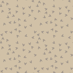 Obraz na płótnie Canvas UFO military camouflage seamless pattern in different shades of beige and brown colors