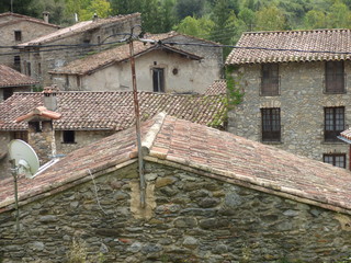 Beget. Pueblo de Girona en Cataluña, España