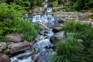 Fototapeta premium Waterfall in Summer