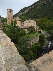 Fototapeta na wymiar Beget. Pueblo de Girona en Cataluña, España