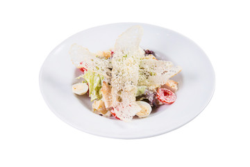 salad with chicken meat