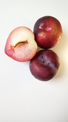 ameixa parece um coração