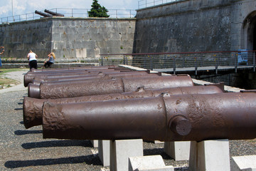 Cannons, from the fort
