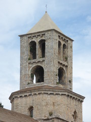 Fototapeta na wymiar Camprodon. Pueblo medieval de Girona, Cataluña, España