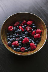 berries in a bowl