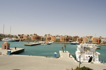 Fototapeta premium seaport in egypt