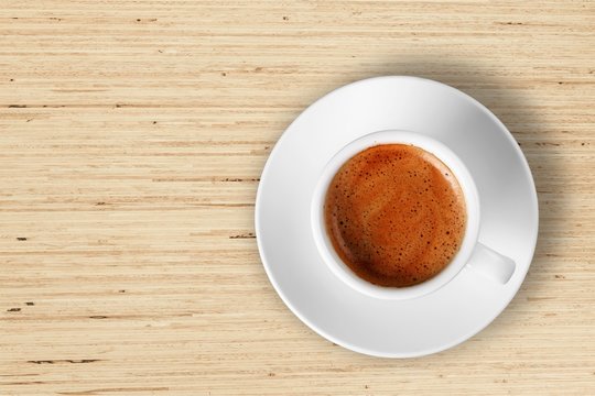 Conceptual image of cup of coffee