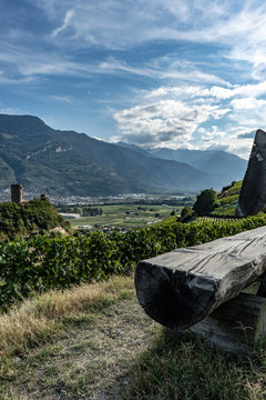 Saillon, Switzerland. 