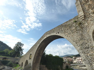 Camprodon. Pueblo medieval de Girona, Cataluña, España