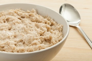 Bowl of Oatmeal Cereal