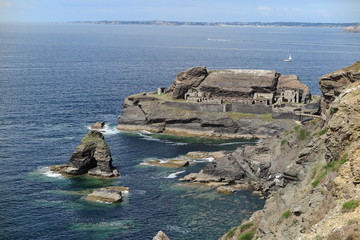 Fort des Capucins an der Pointe des Espagnols, Bretagne