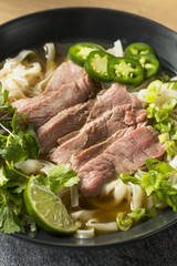 Homemade Beef Vietnamese Pho Soup
