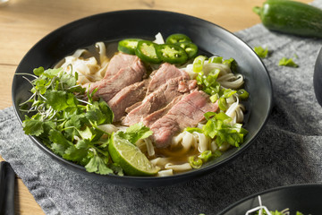 Homemade Beef Vietnamese Pho Soup