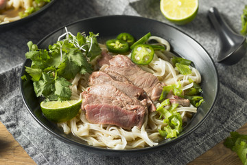 Homemade Beef Vietnamese Pho Soup