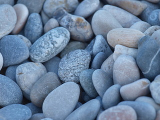 grey pebbles stone for background
