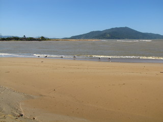 Beach in Santa Catarina Southern Brazil