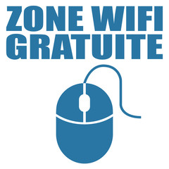 Logo zone wifi gratuite.