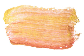 a smear of yellow paint with an orange tinge Trendy color combination