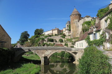 Semur-en-Auxois, Burgund
