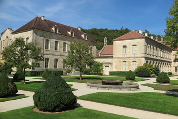 Fototapeta na wymiar Abtei Fontenay, Burgund